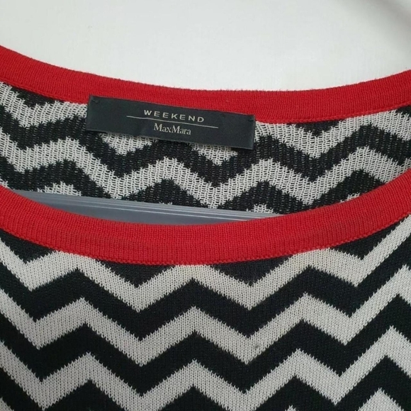 Cute max Mara Weekend silk/cotton blend knitted jumper dress.Size small uk 10 - Picture 3 of 4